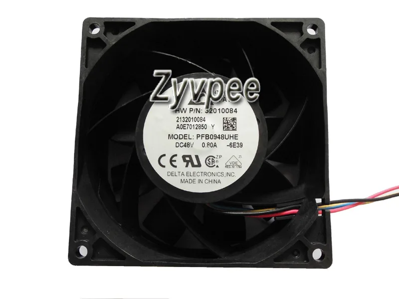 Zyvpee Zyvpee PFB0948UHE -6E39 90x38mm 48V 4-pin case fan — 제품 사진