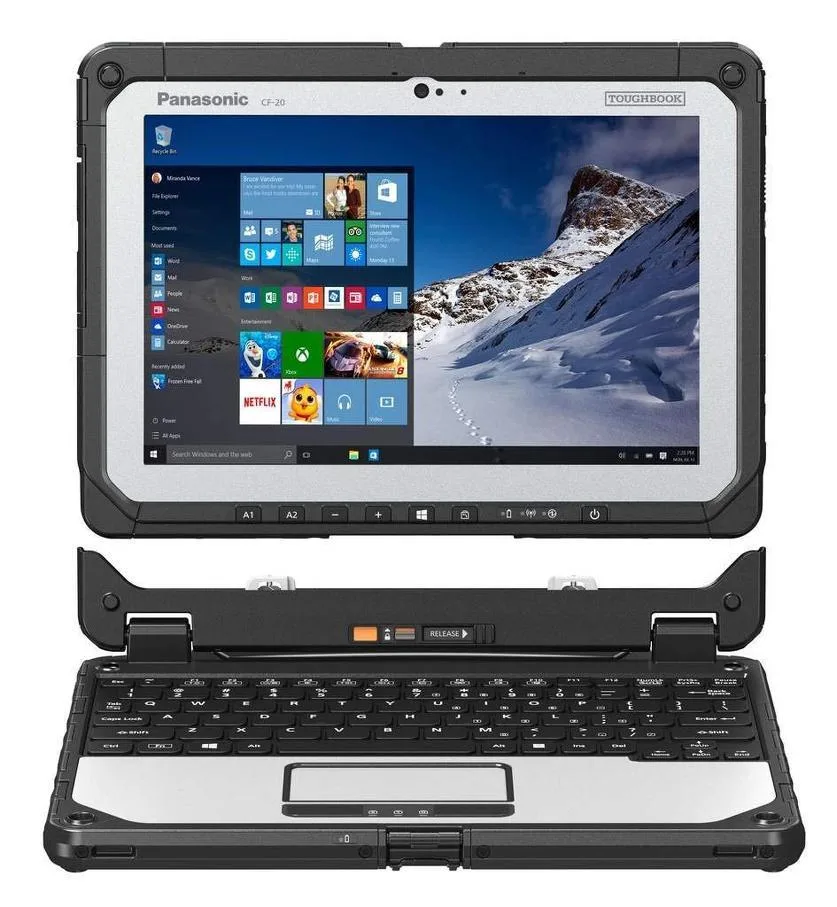 Panasonic Panasonic Toughbook CF-20 2-in-1 10.1" WUXGA Core m5-6Y57 8GB 256GB SSD — product photo