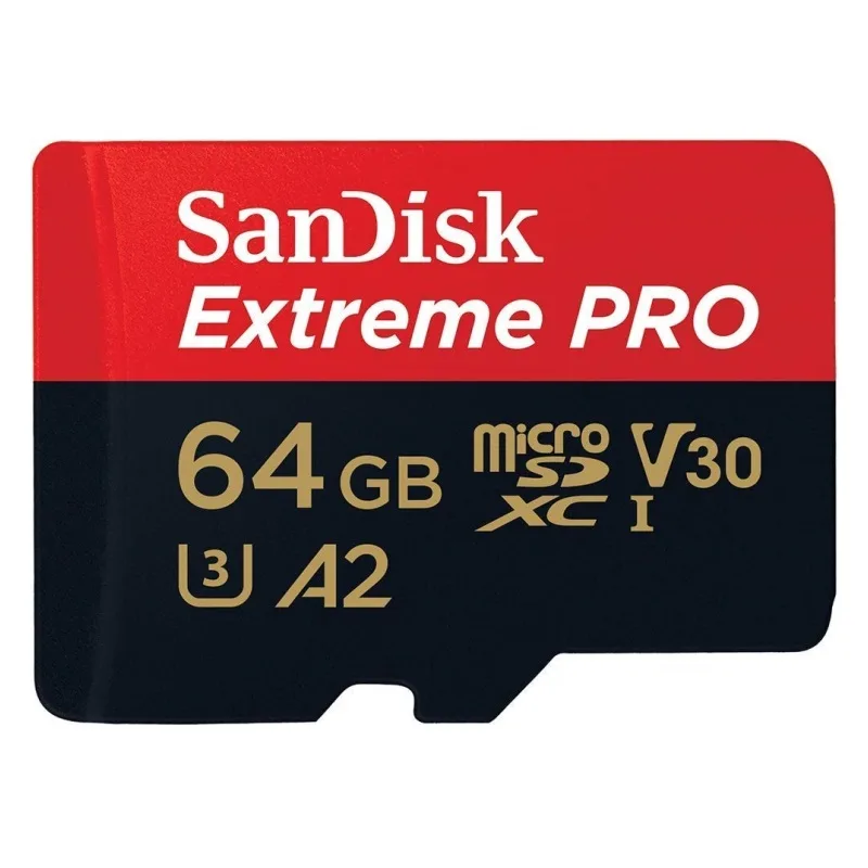 SanDisk SanDisk Extreme Pro microSDXC 64GB V30 A2 170MB/s 90MB/s with Adapter — 商品写真