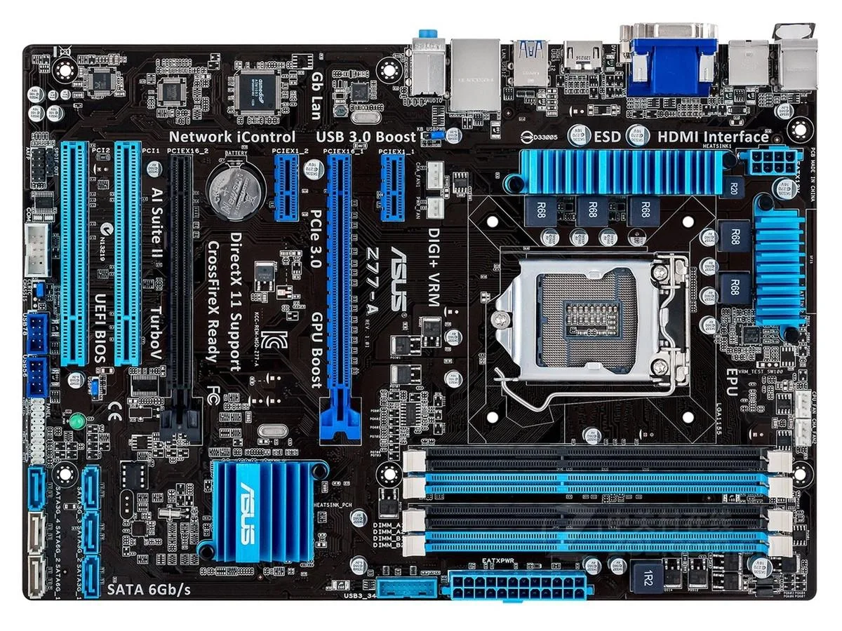 ASUS Z77-A ATX motherboard LGA 1155 Intel Z77 DDR3 32GB