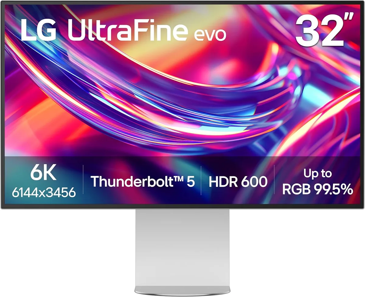 LG Electronics LG Electronics 32U990A-S 32" 6K Nano IPS Black Monitor — Produktfoto