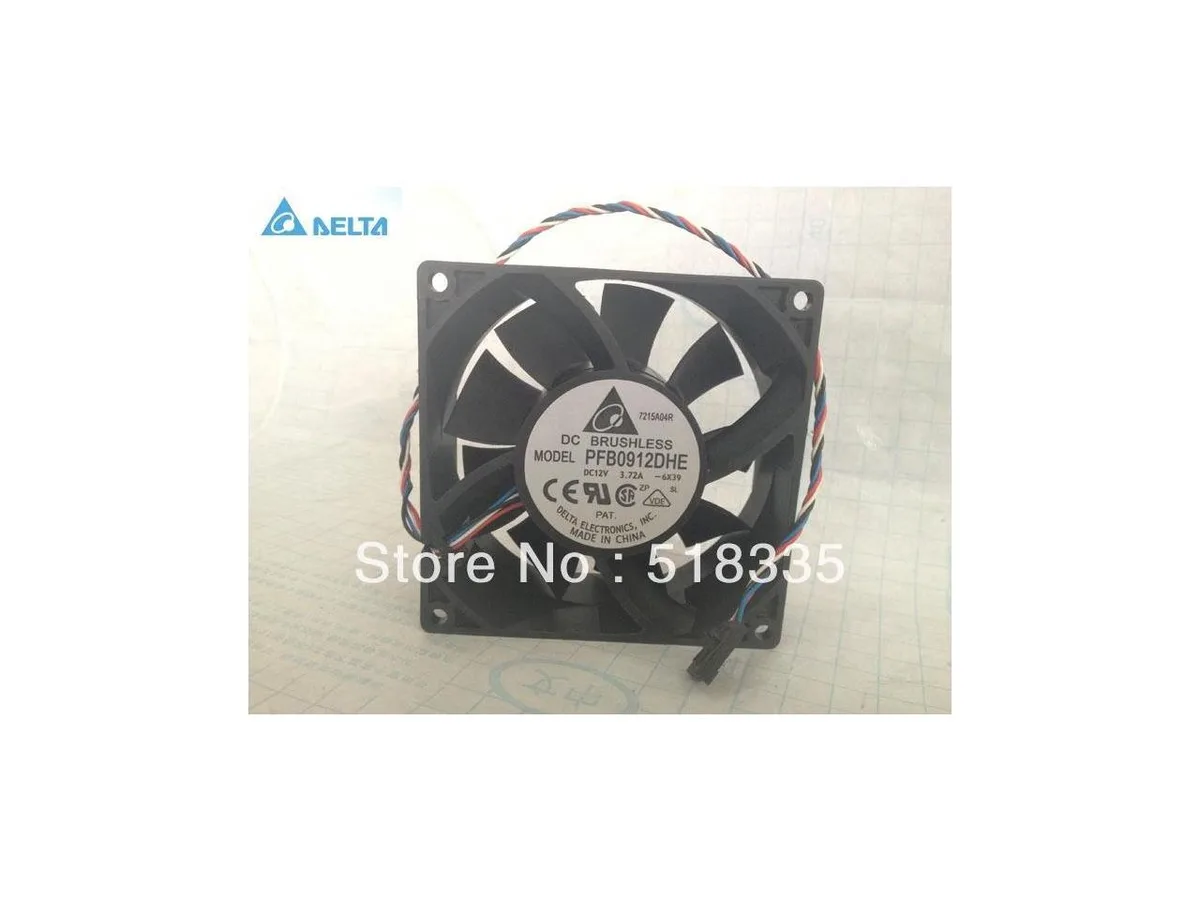 Fans Fans PFB0912DHE 92 mm 12 V 3.72 A CPU cooler — fotografia produktu