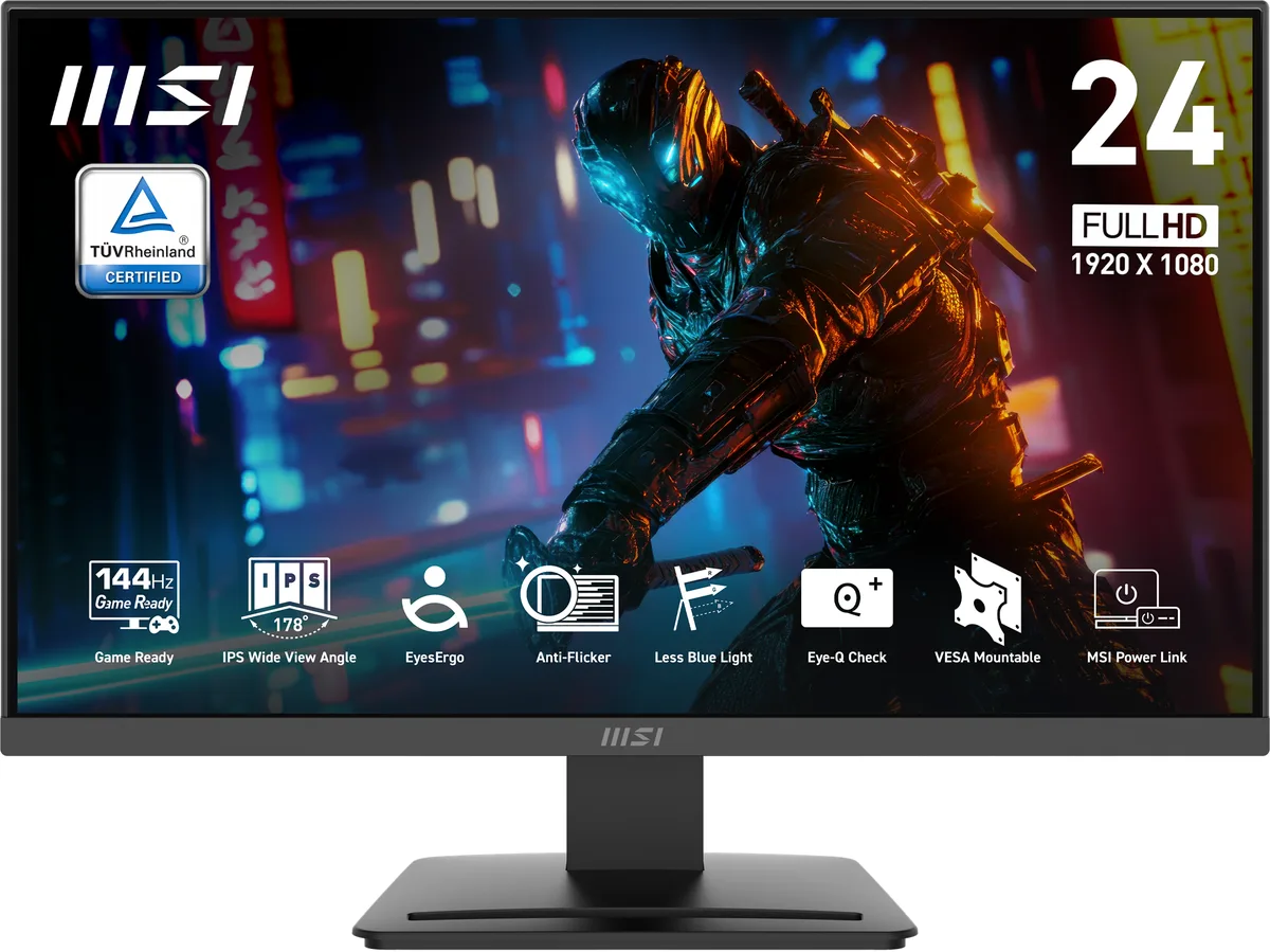 MSI MSI PRO MP243L E14 24" 144Hz IPS FreeSync Gaming Monitor — product photo