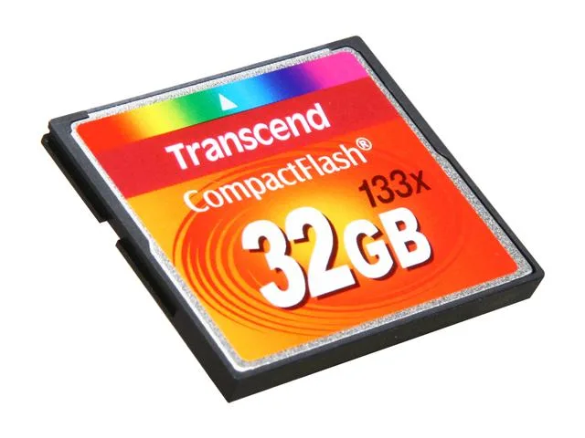 Transcend Transcend TS32GCF133 32GB 133X CompactFlash memory card — ภาพสินค้า