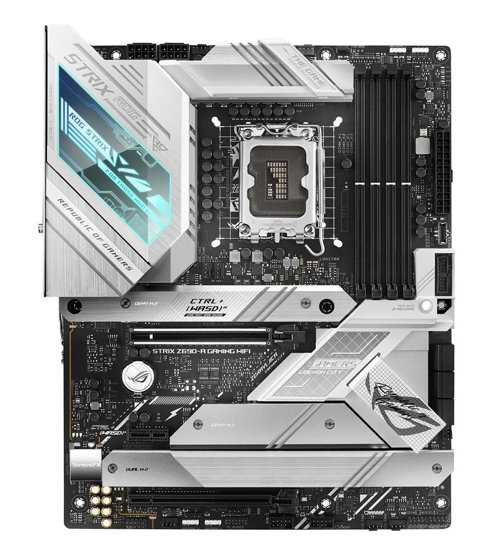 ASUS ASUS ROG STRIX Z690-A GAMING WIFI Intel Z690 LGA 1700 ATX motherboard — product photo