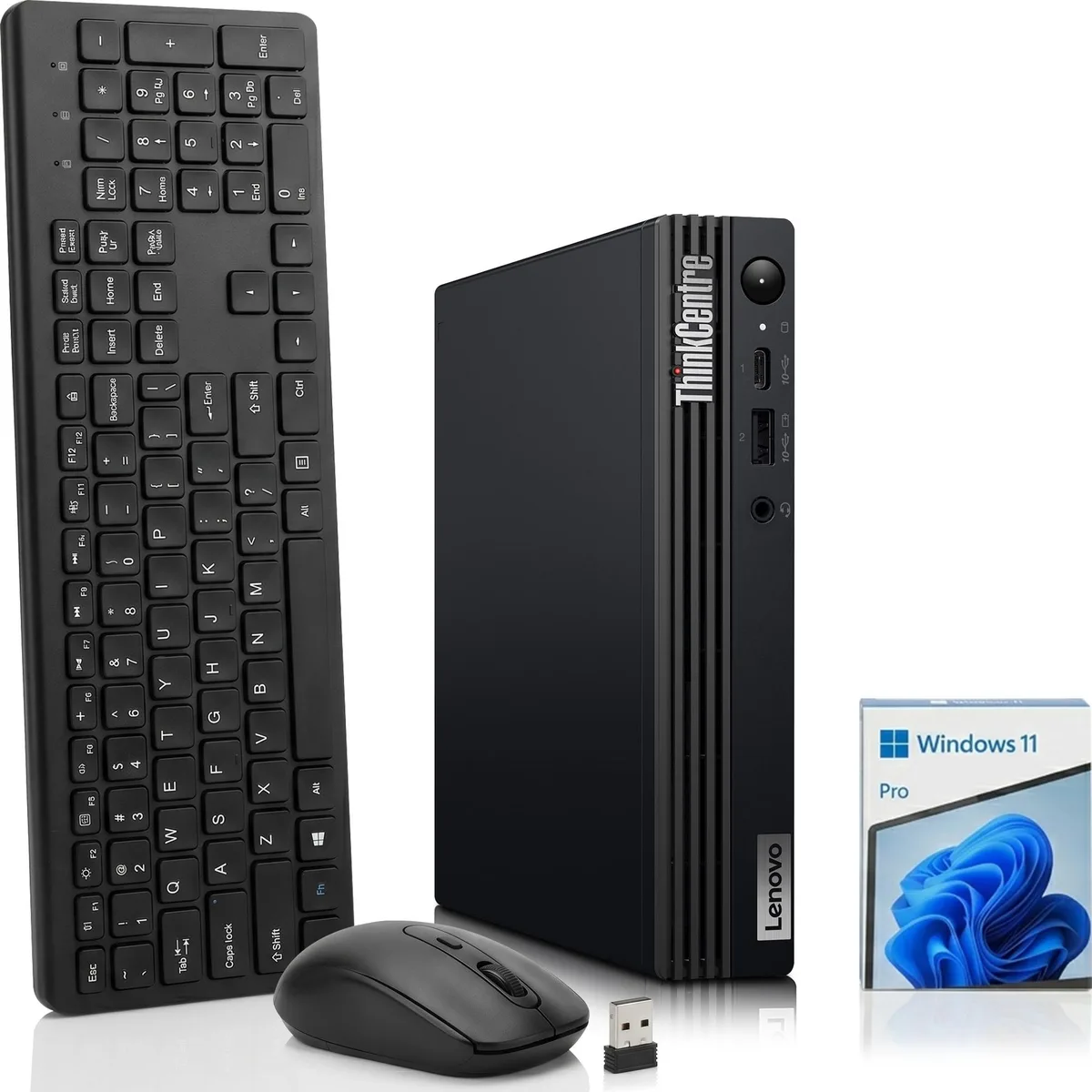 Lenovo Lenovo ThinkCentre M75q Tiny Desktop PC 8GB 128GB Ryzen 5 PRO 4650GE — product photo