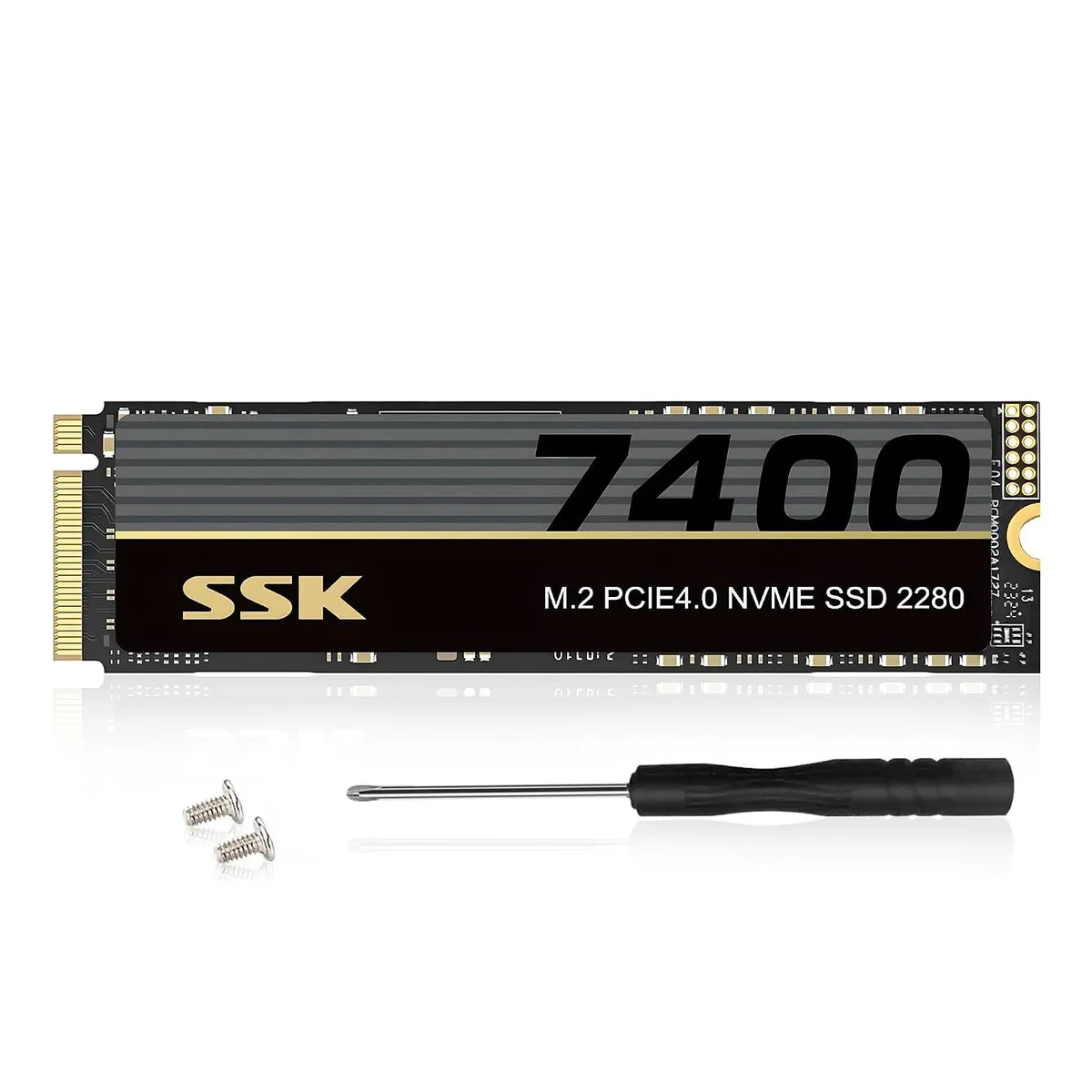 LORDWORLD LORDWORLD 1TB NVMe SSD 7400MB/s Gen 4.0 + USB 3.2 Gen 2 10Gbps Enclosure — product photo