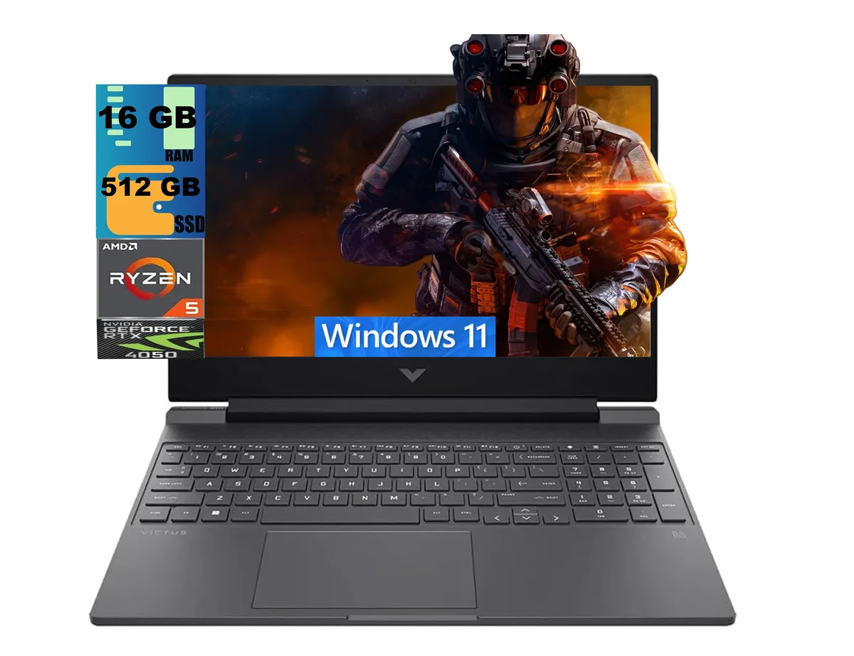 Mica Silver gaming laptop, 15.6 inch FHD display, backlit keyboard