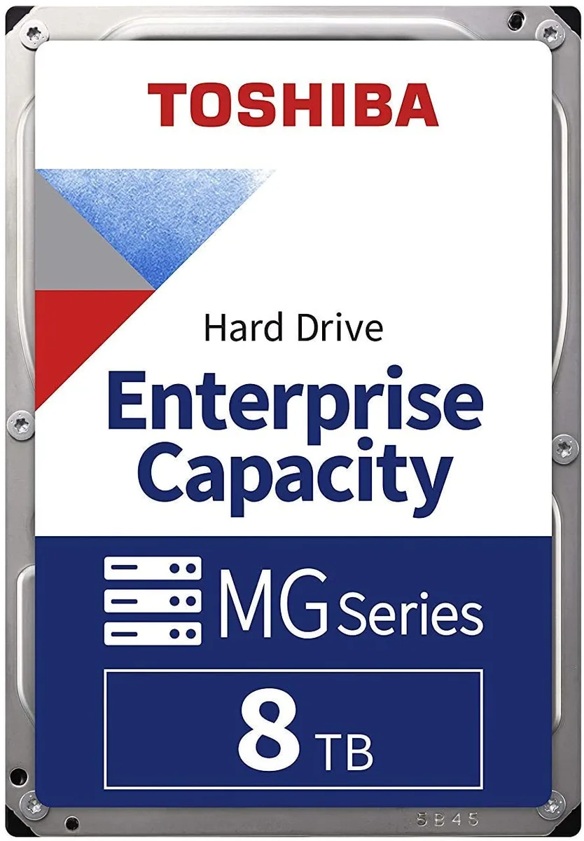 Toshiba Toshiba MG06ACA800E 8TB 7200 RPM 256MB SATA 6.0Gb/s 3.5" internal hard drive — photo du produit