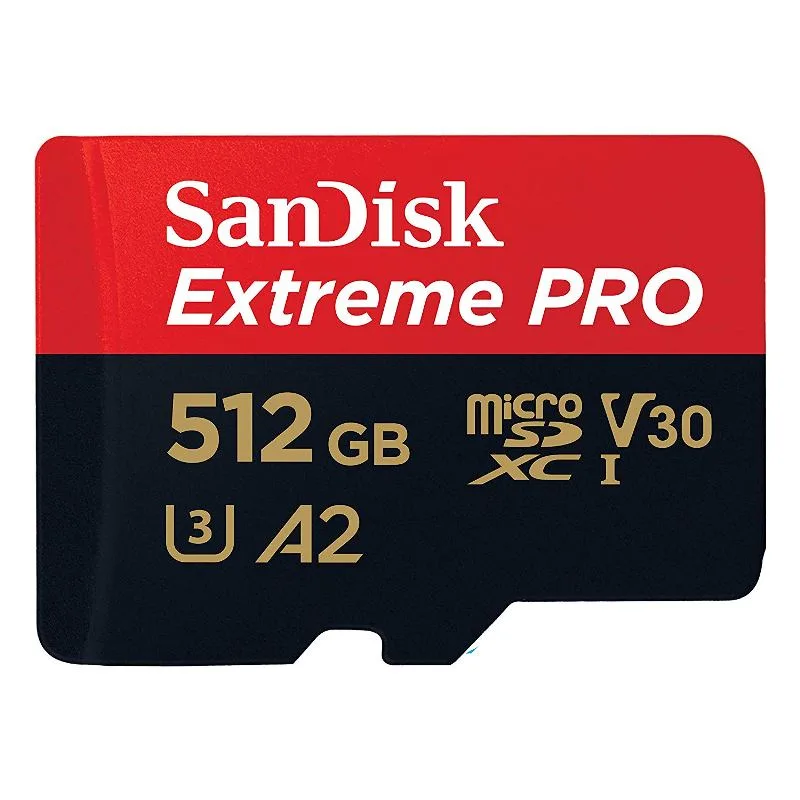 SanDisk SanDisk Extreme Pro microSDXC 512GB UHS-I U3 V30 A2 with Adapter — תמונת המוצר