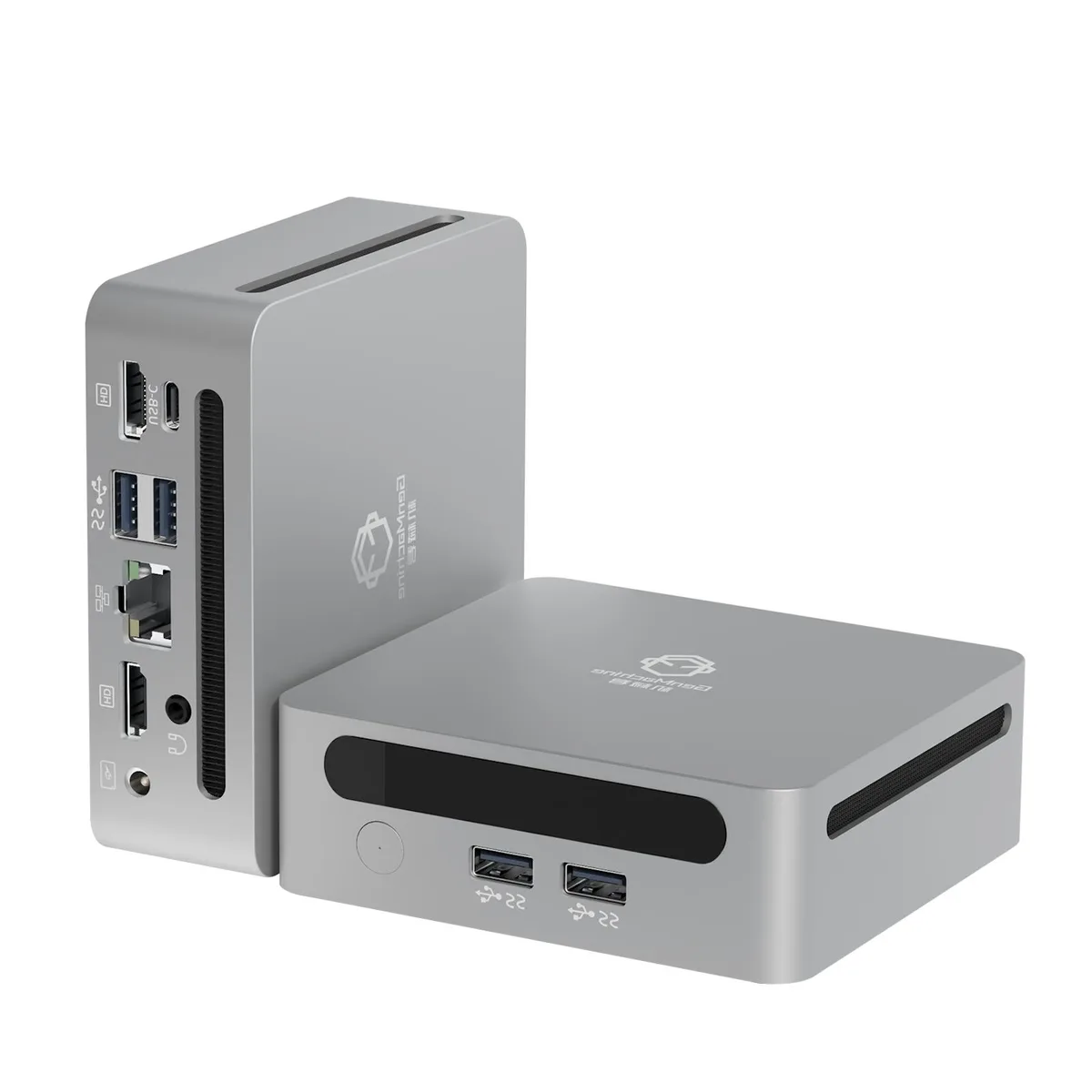 GenMachine GenMachine Ren Pro barebone mini PC AMD Ryzen 7 6800H 16GB 512GB Silver — 제품 사진