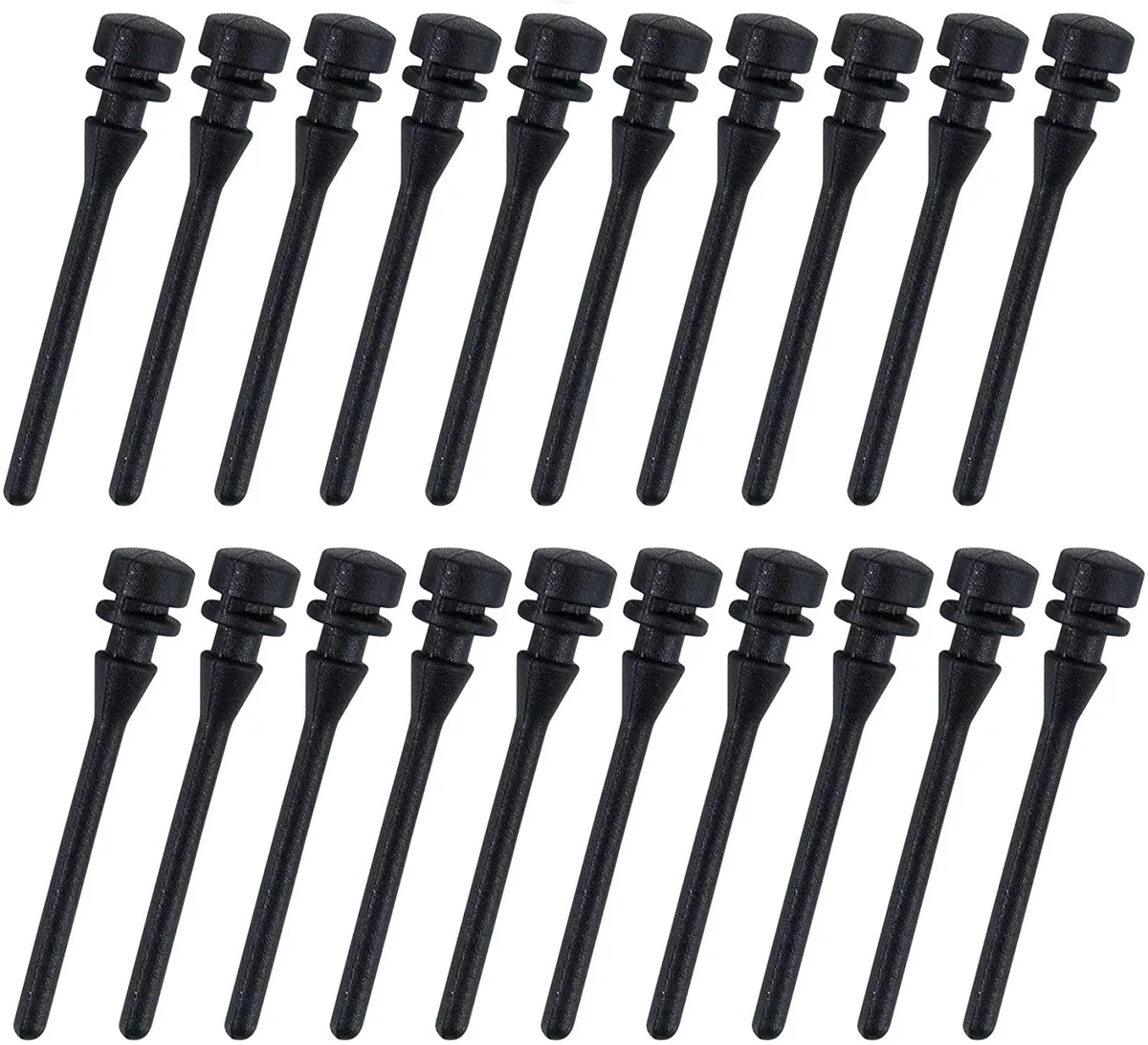 CAFELE CAFELE 50 Pack Case Fan Anti-Vibration Screws 43x7.4mm Black — product photo