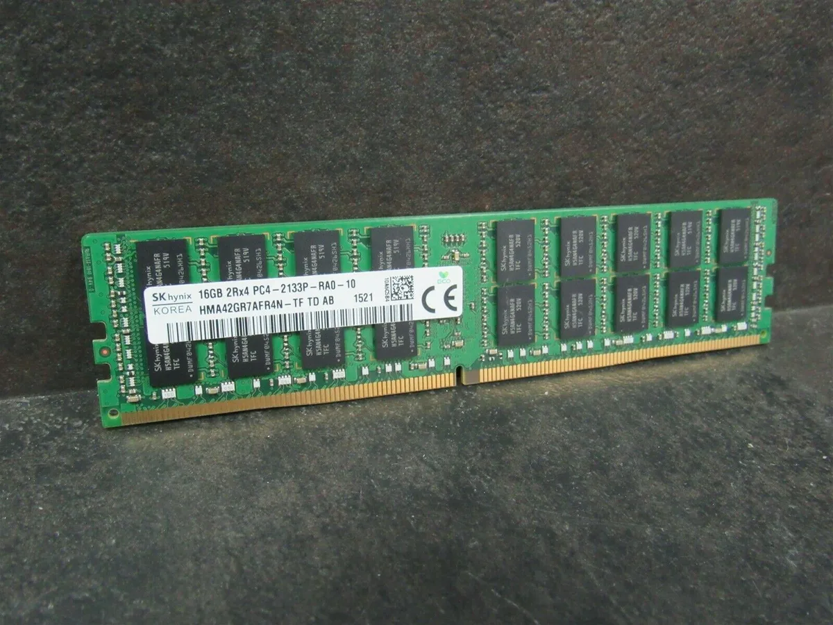 SK hynix SK hynix 16GB DDR4 2133MHz PC4-17000 ECC Reg RDIMM server RAM — fotografia produktu