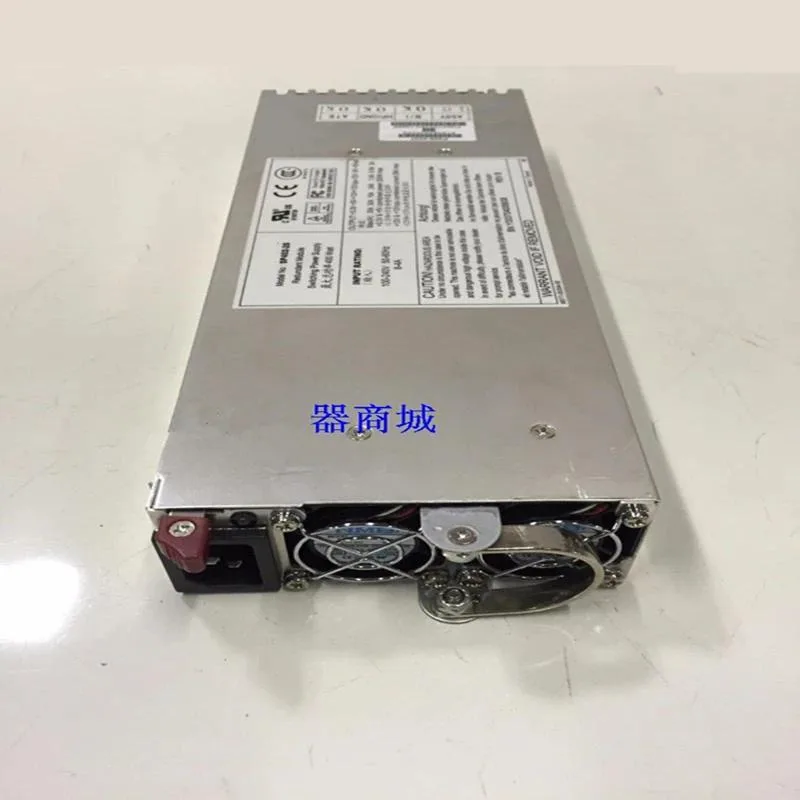 Standard ATX power supply unit in black metal casing