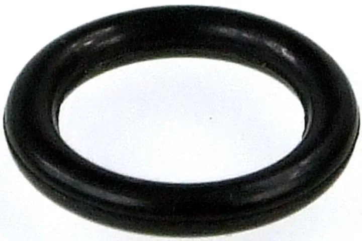 Black rubber O-ring, 22 by 2 millimetres, 18 millimetre inner diameter