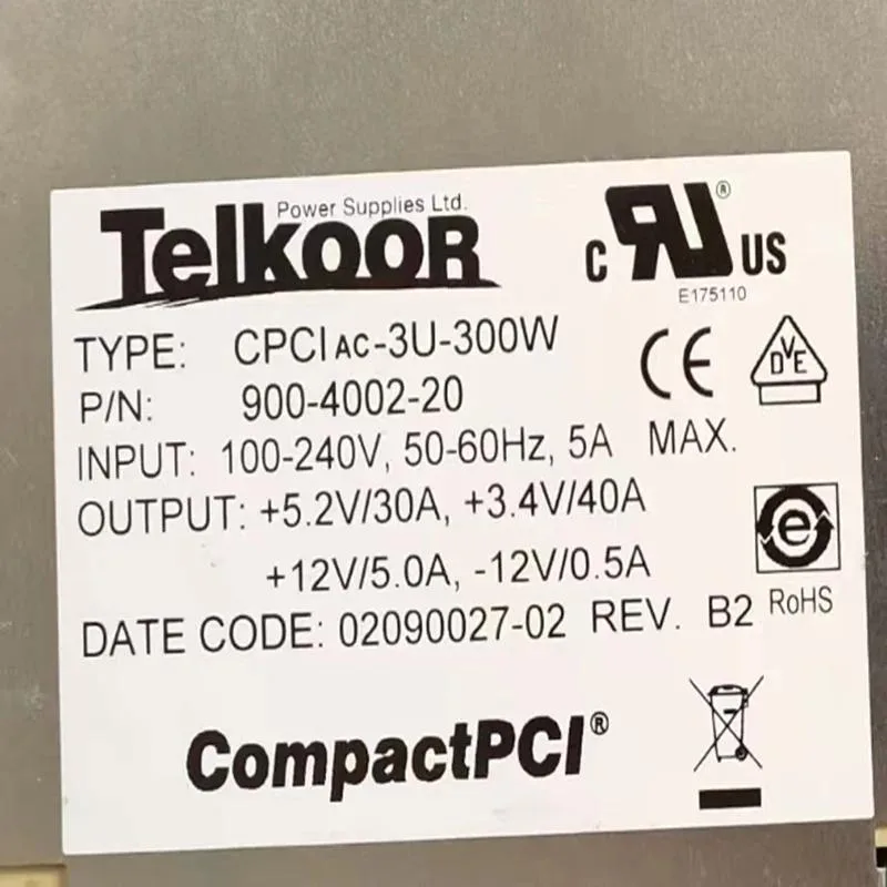 KHACHIMO KHACHIMO CPCIAC-3U-300W 900-4002-20 power supply — photo du produit