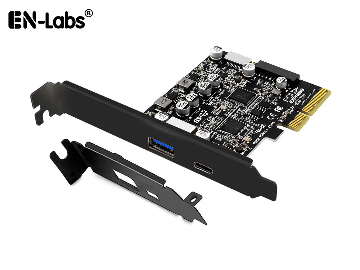 EN-Labs EN-Labs 11-001-366 PCIe x4 USB 3.2 10Gbps 5-port card — صورة المنتج