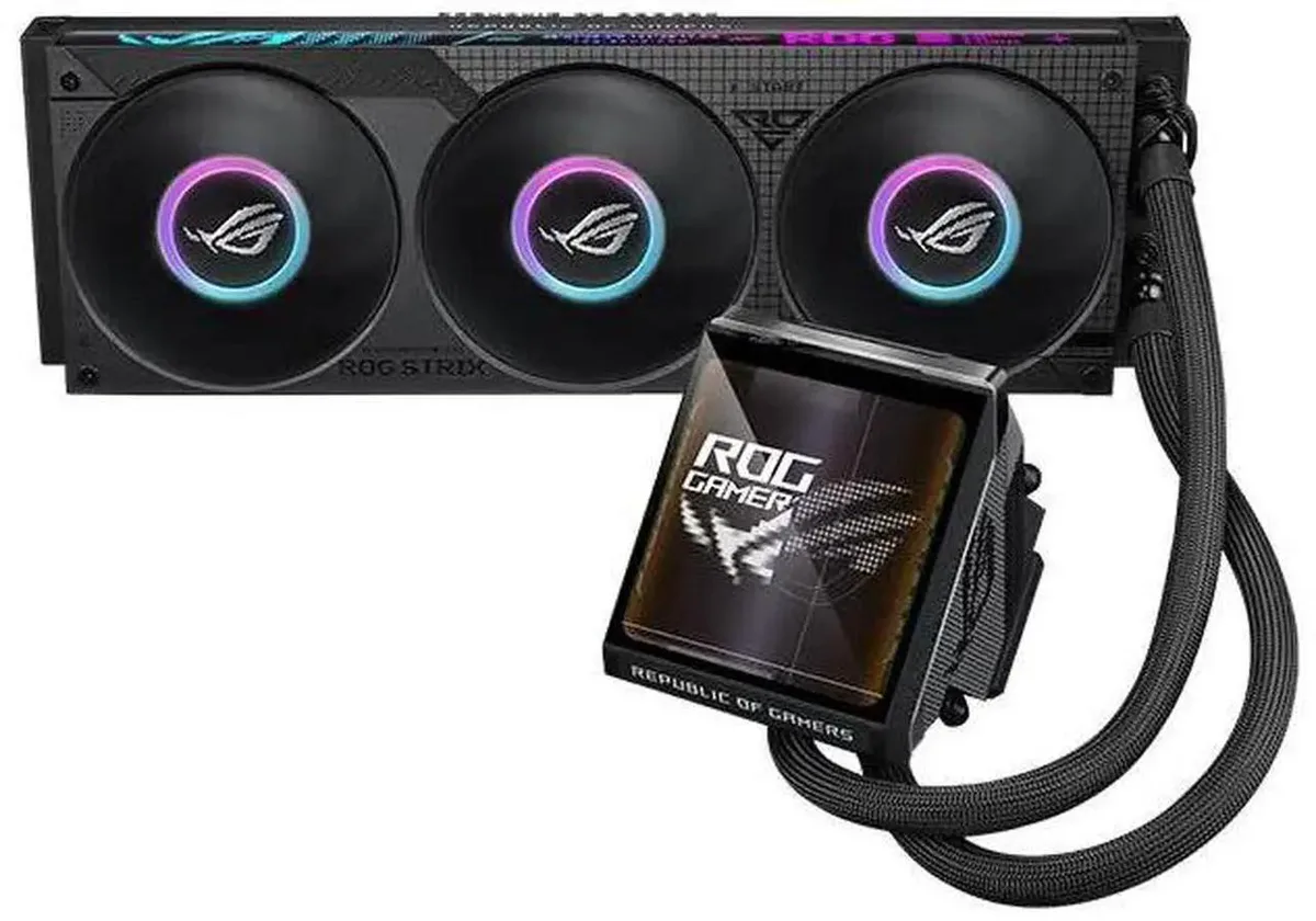 ASUS ASUS ROG Strix LC IV 360 ARGB LCD 5.08" liquid cooler — photo du produit