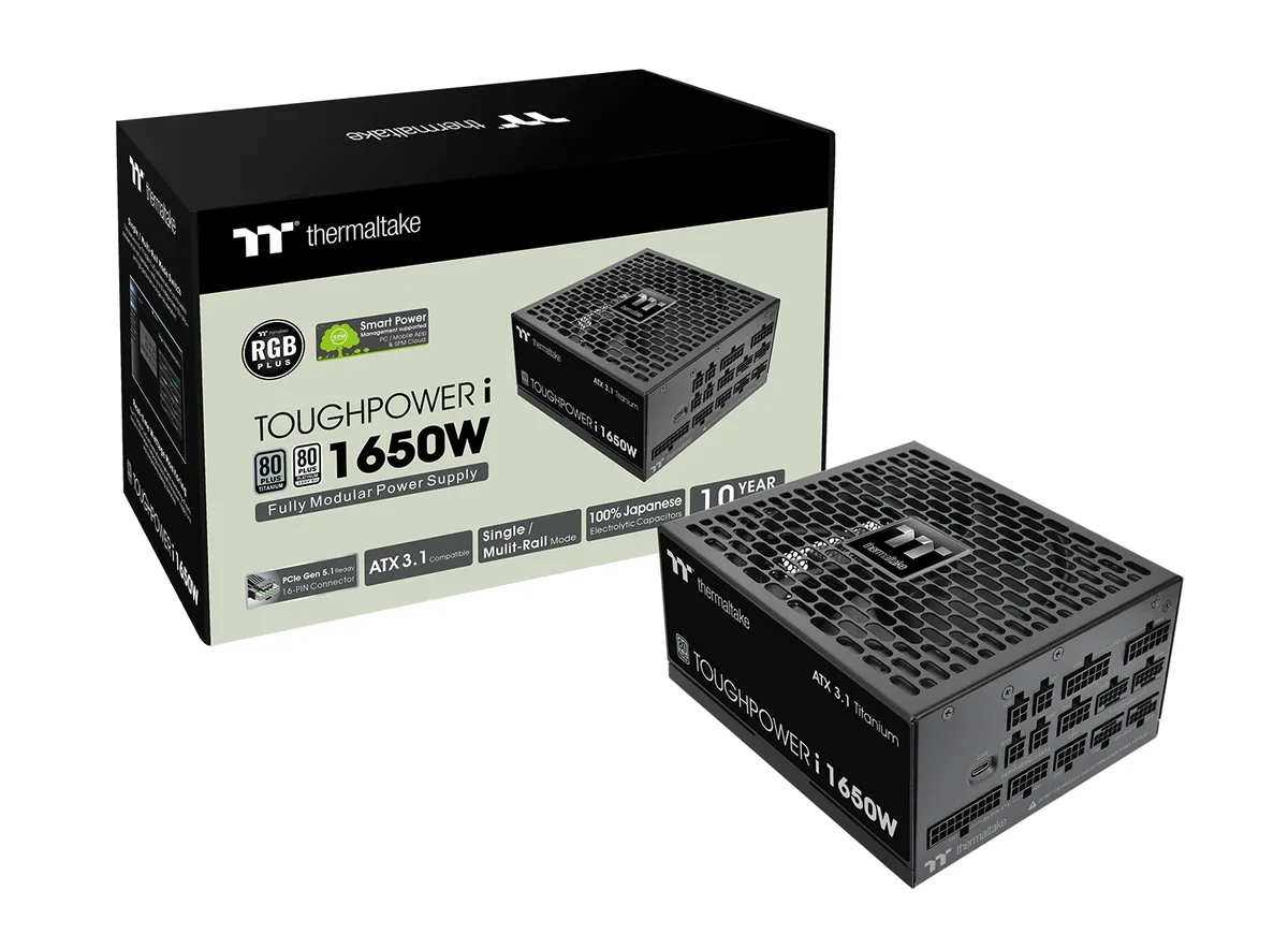 Thermaltake Thermaltake PS-TPI-1650FNFDTU-1 1650 W power supply — product photo
