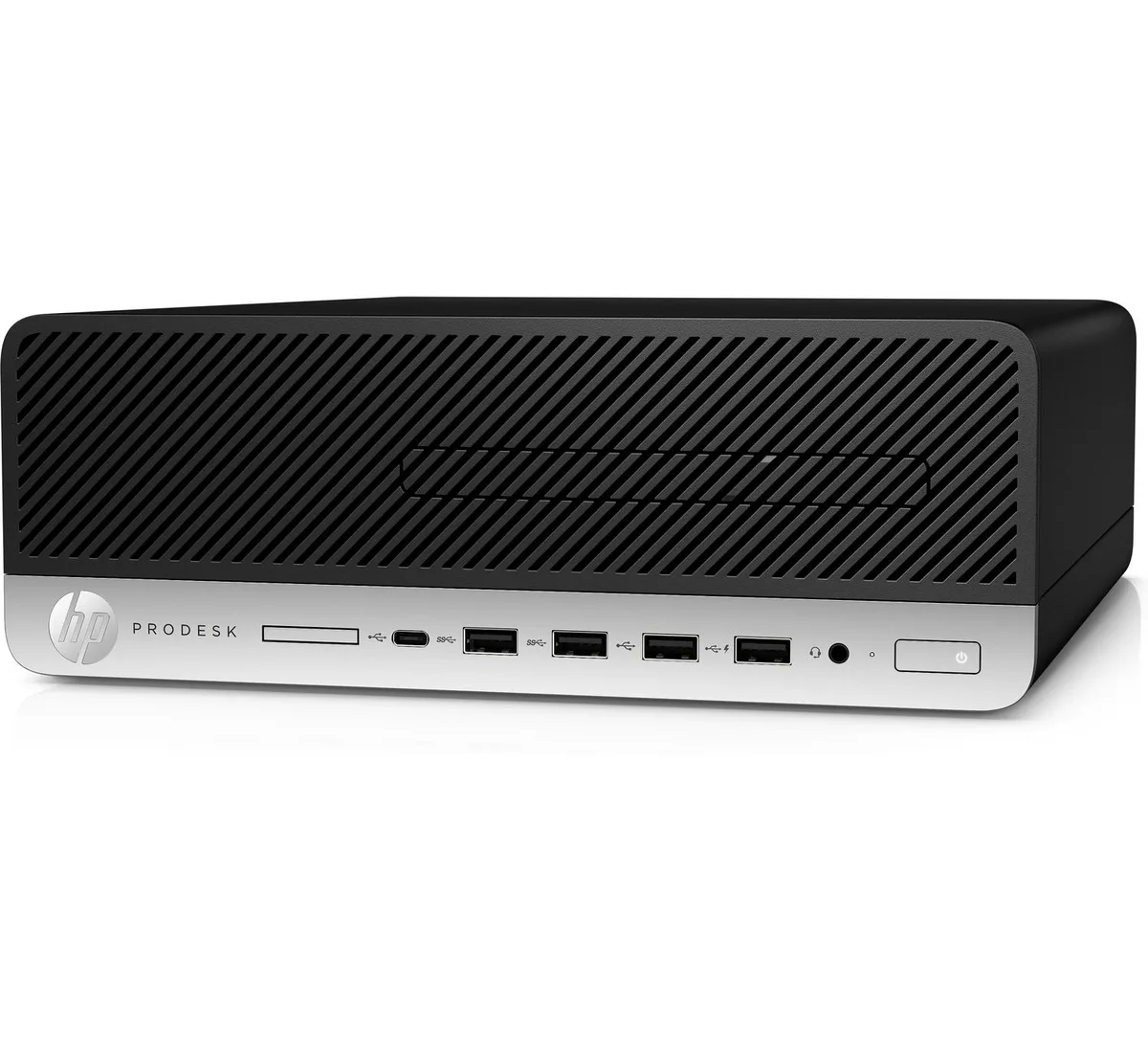 Black small form factor desktop tower in excellent condition