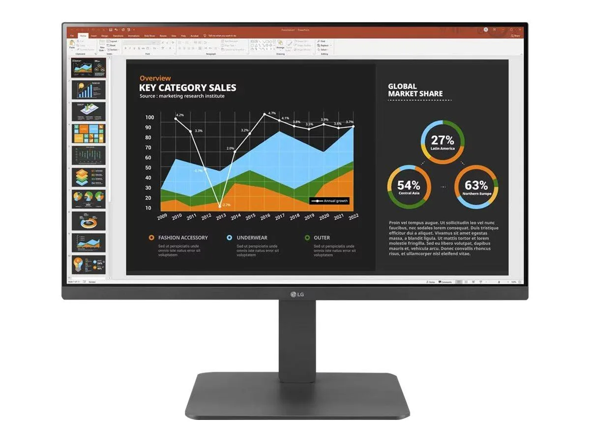 LG Electronics LG Electronics 24BR650B-C 23.8" 1920x1080 IPS monitor — product photo