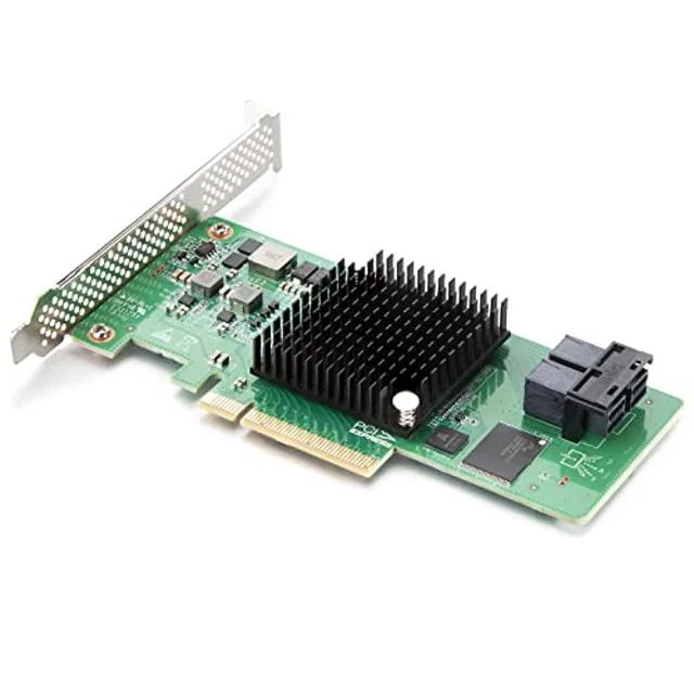 Vertical Cable Vertical Cable 12G SAS/SATA RAID Controller SAS 3008 2x SFF-8643 — 商品写真