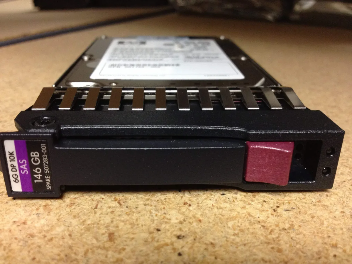 HP HP 507125-B21 146GB SAS 10000 internal hard drive — صورة المنتج