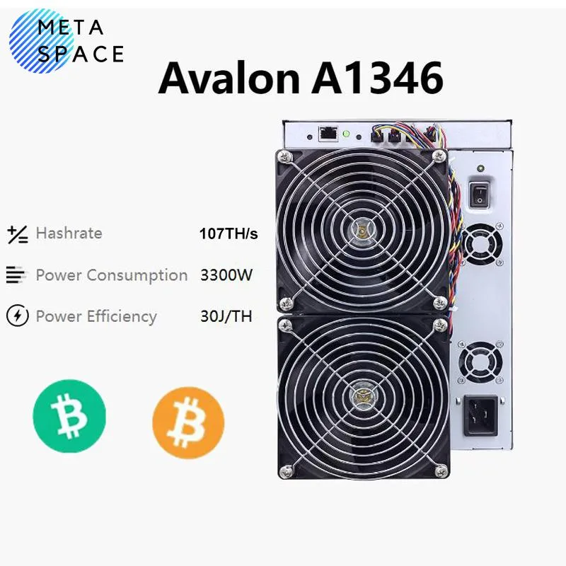 AFRNDK AFRNDK Avalon A1346 107T 3300W Bitcoin Miner — photo du produit