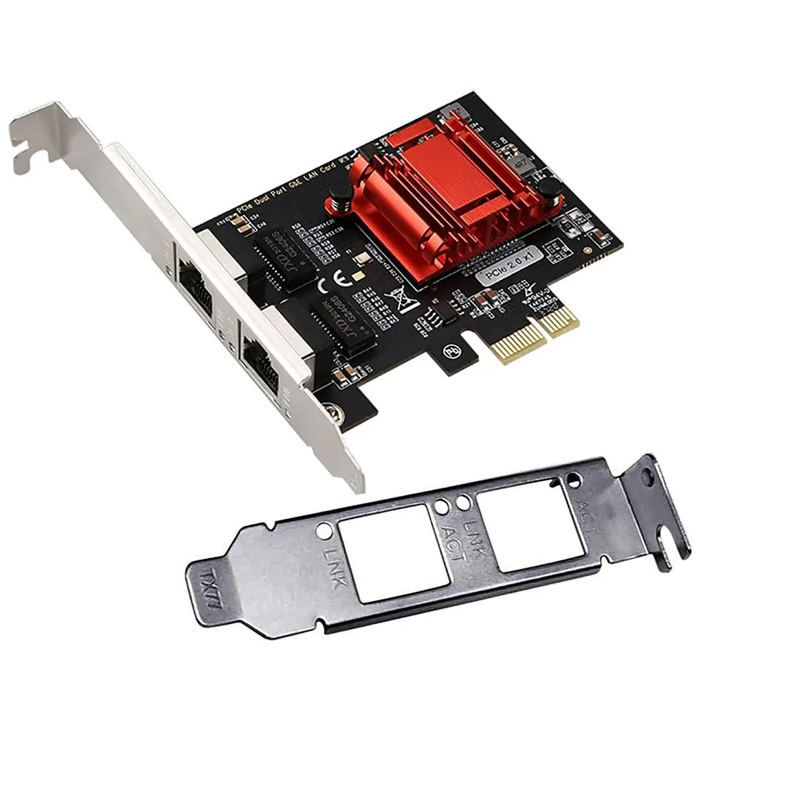  HP TXA094 Dual-Port PCIe Gigabit Network Card — صورة المنتج