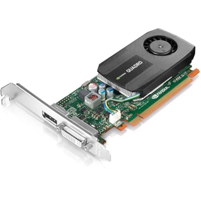 Lenovo Quadro K420 graphics card, 1 GB DDR3, full-height PCIe plug-in card with DVI and DisplayPort outputs
