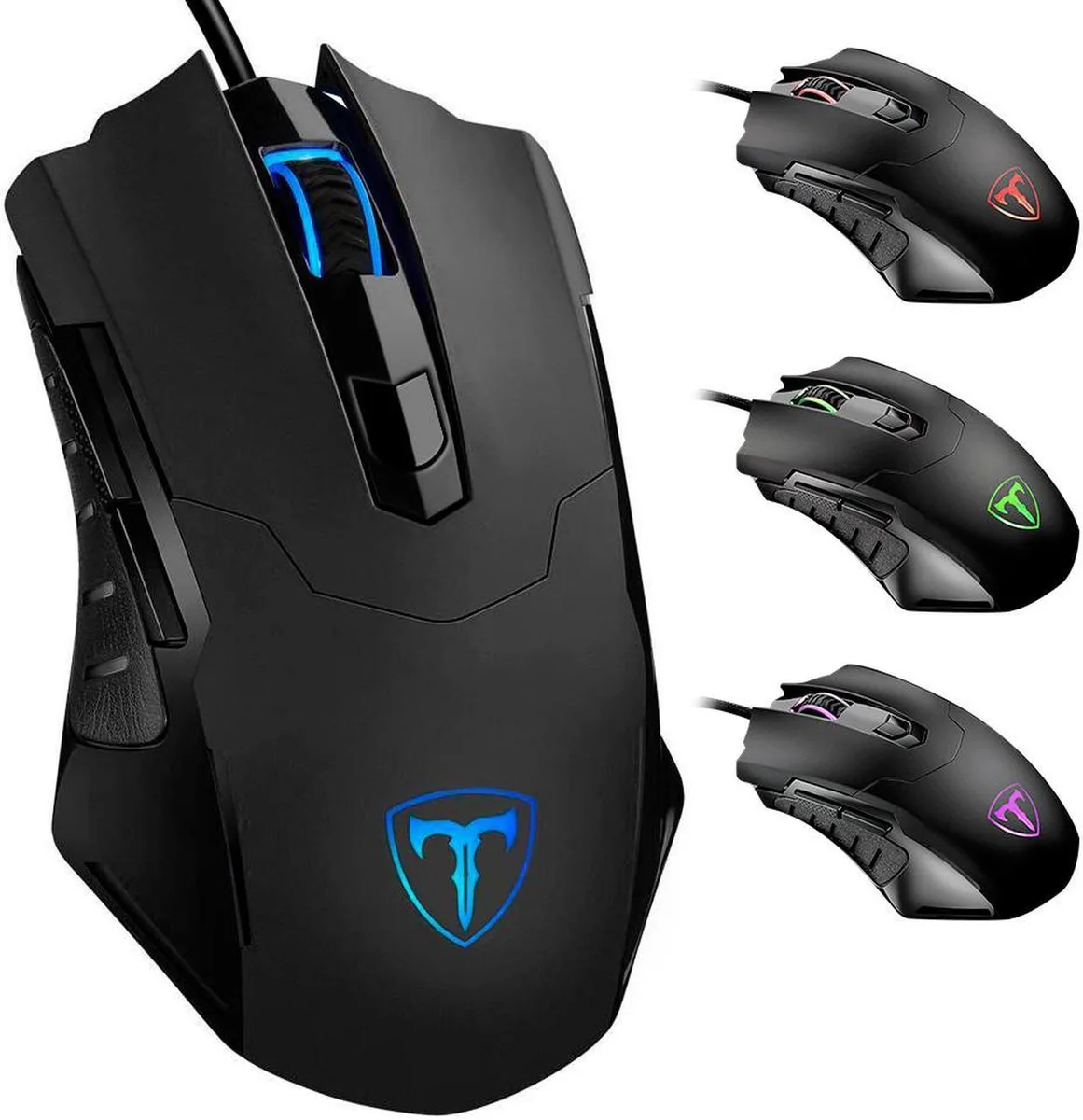 IXJYLCPC IXJYLCPC Gaming Mouse Wired 6 Buttons 2400 DPI Black — Produktfoto