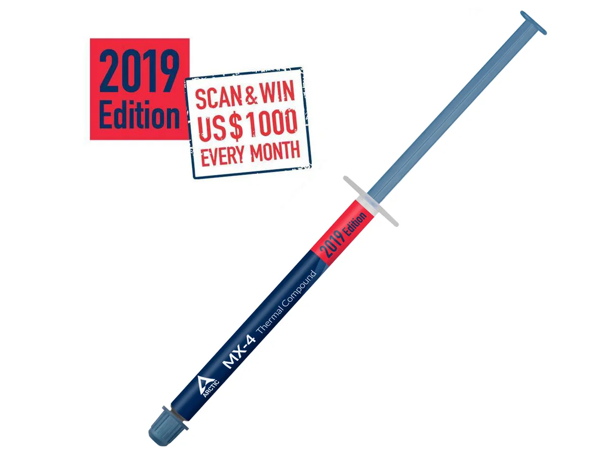 ARCTIC COOLING ARCTIC COOLING ACTCP00007B MX-4 2019 Edition thermal paste 2.0g — photo du produit