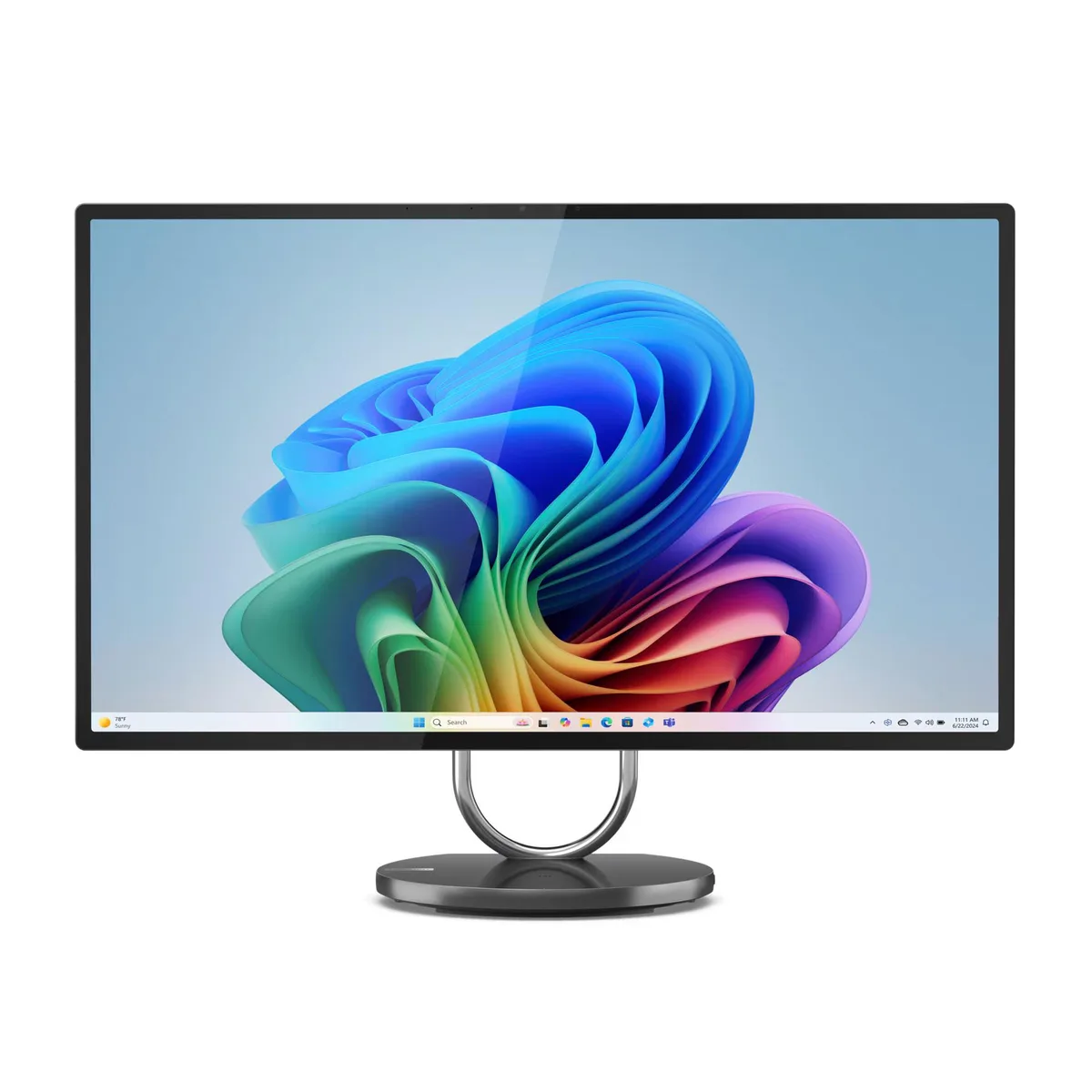 Lenovo Lenovo Yoga AIO 32i desktop PC, 31.5" UHD, Core Ultra 7 258V, RTX 4050 6GB GDDR6, 32GB, 1TB SSD — product photo