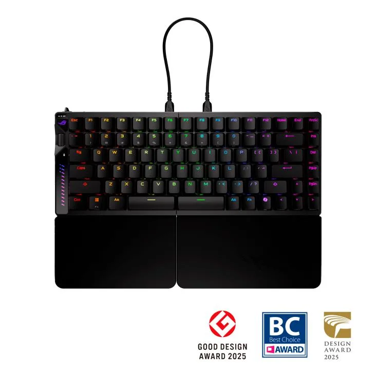 ASUS ASUS ROG Falcata Split Gaming Keyboard — 제품 사진