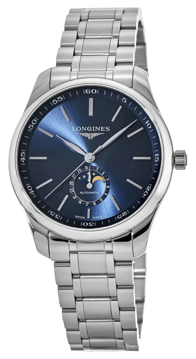 Longines Longines Master Collection Automatic 42 mm Blue Dial Moonphase Date Watch L2.919.4.92.6 — product photo