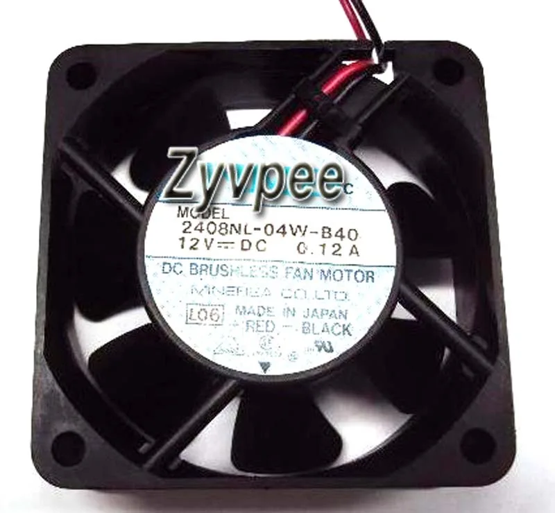 Zyvpee Zyvpee 2408NL-04W-B40 L05 60x20mm 12V 0.12A ball bearing beige case fan — foto produk