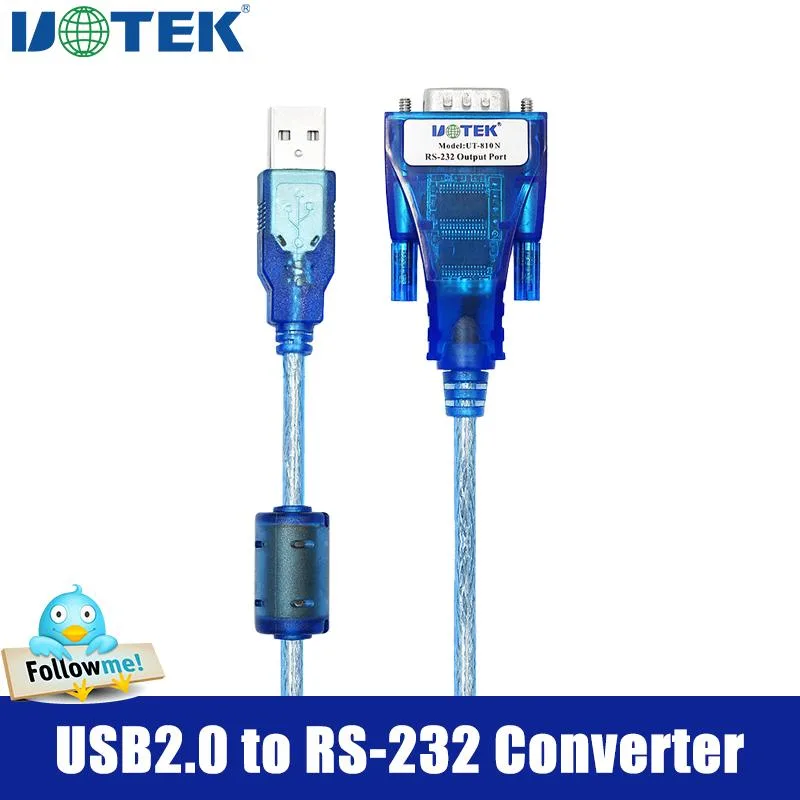 UOTEK UOTEK UT-810N USB to RS-232 converter cable 4.92ft USB-A DB9 male — fotografia produktu