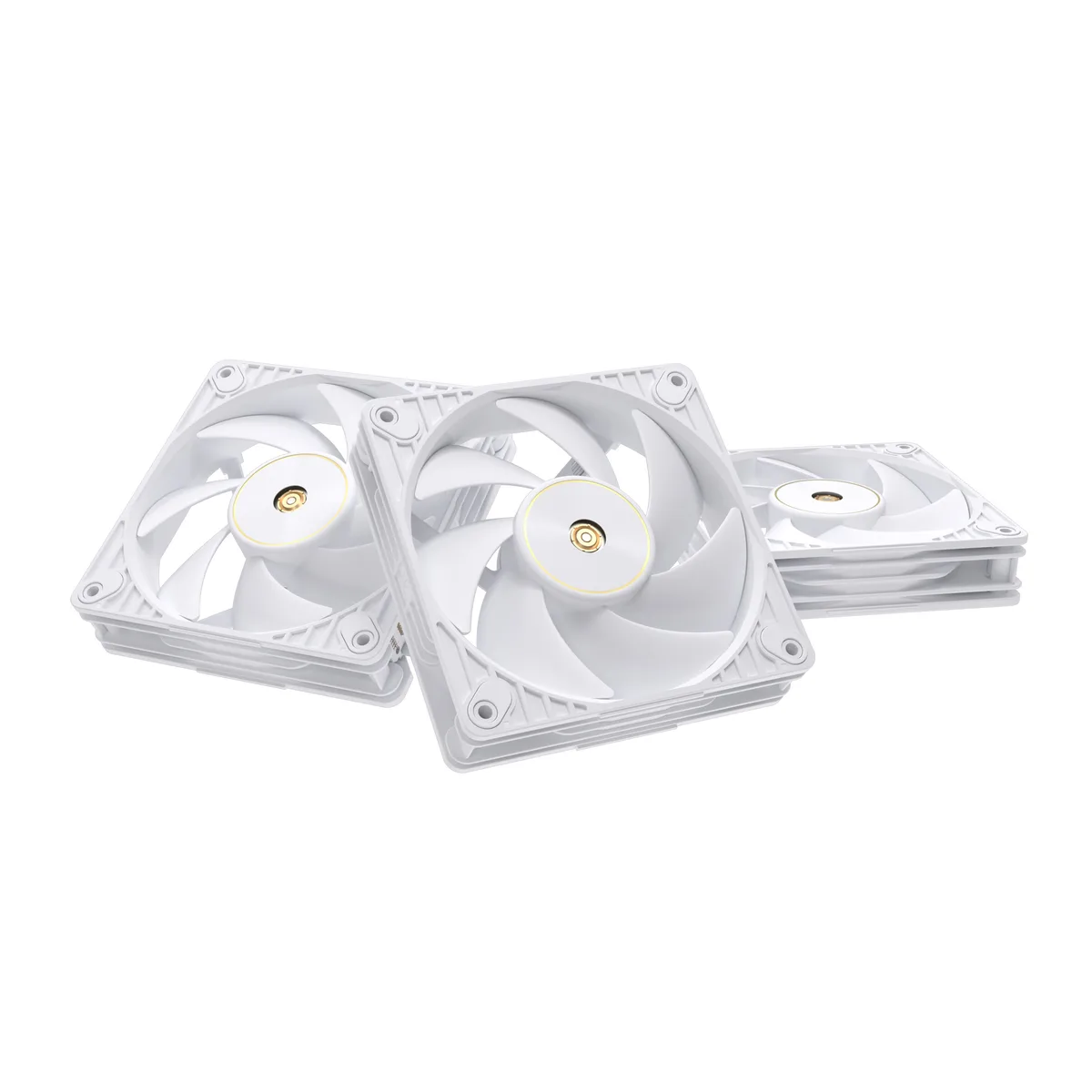 ASUS ASUS ProArt PF120 White Edition 3-Pack 120mm PWM case fan — תמונת המוצר