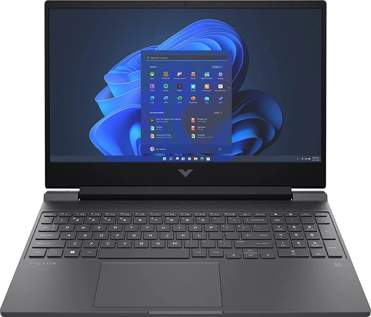 HP HP Victus Gaming Laptop i5-12450H GTX 1650 12GB 512GB 15.6" 144Hz — photo du produit