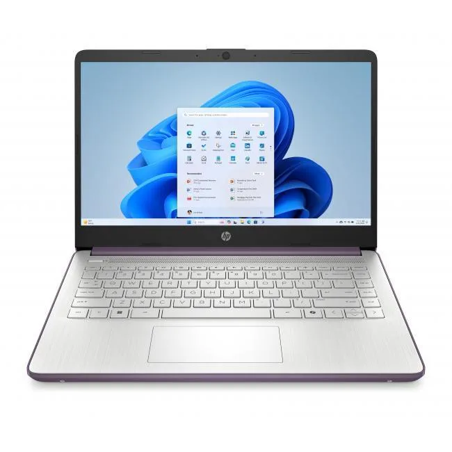Winter Lavender 14 inch HD touchscreen laptop closed lid