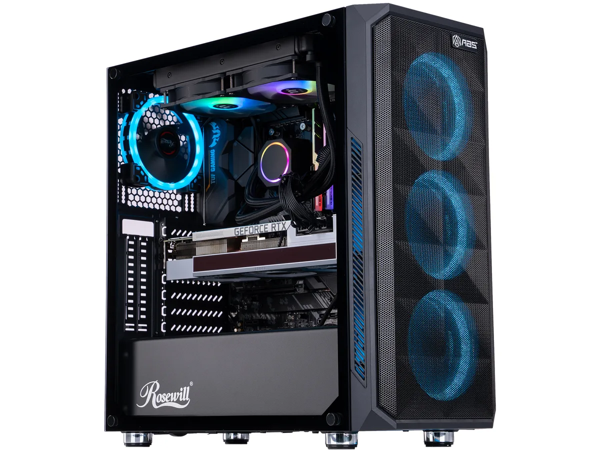 ABS ABS ALA263 Gaming PC Ryzen 9 5950X RTX 3080 Ti 32GB DDR4 1TB NVMe 850W Gold — toote foto