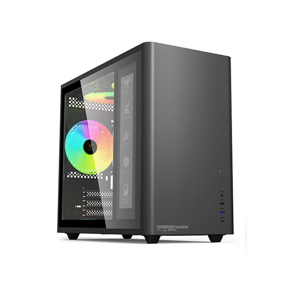 KINGSMAN GAMING KINGSMAN GAMING eLf-BLACK PC Case — product photo