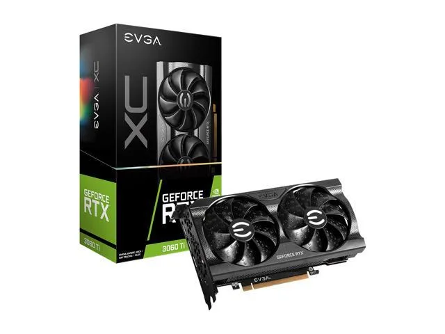 EVGA EVGA GeForce RTX 3060 Ti XC Gaming graphics card — product photo