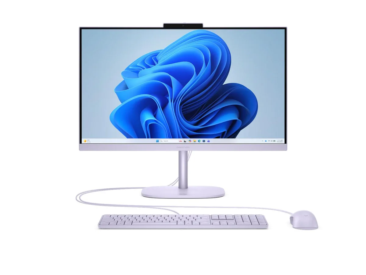 Amethyst haze all-in-one desktop with 23.8 inch screen