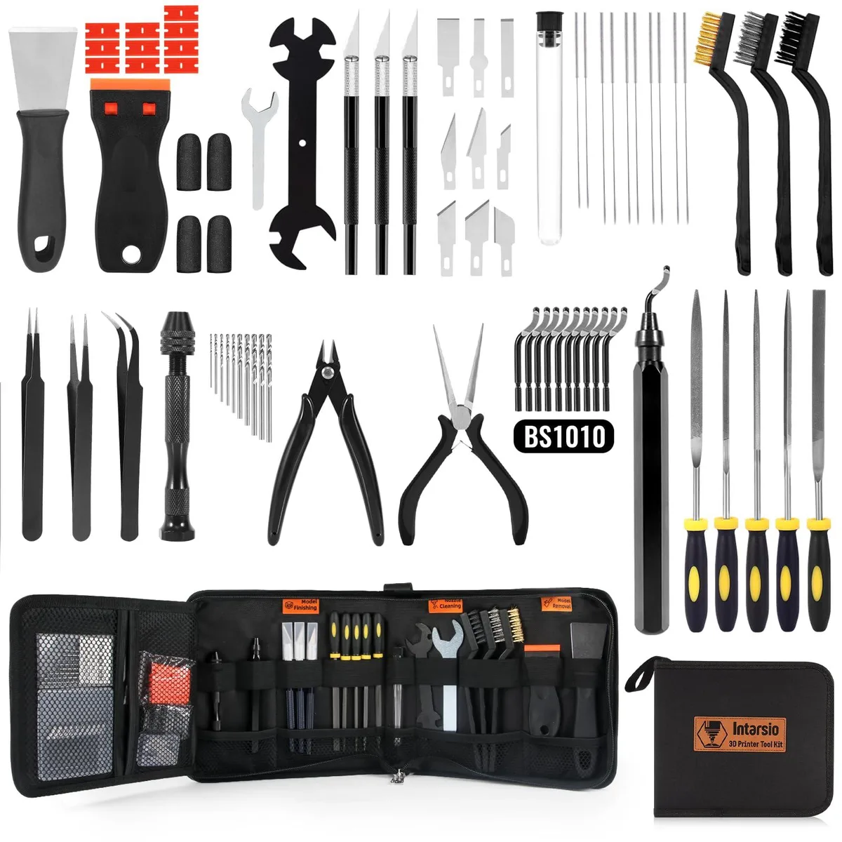  Creality 3D-TK001-DD-430 68-piece 3D printer tool kit — Produktfoto