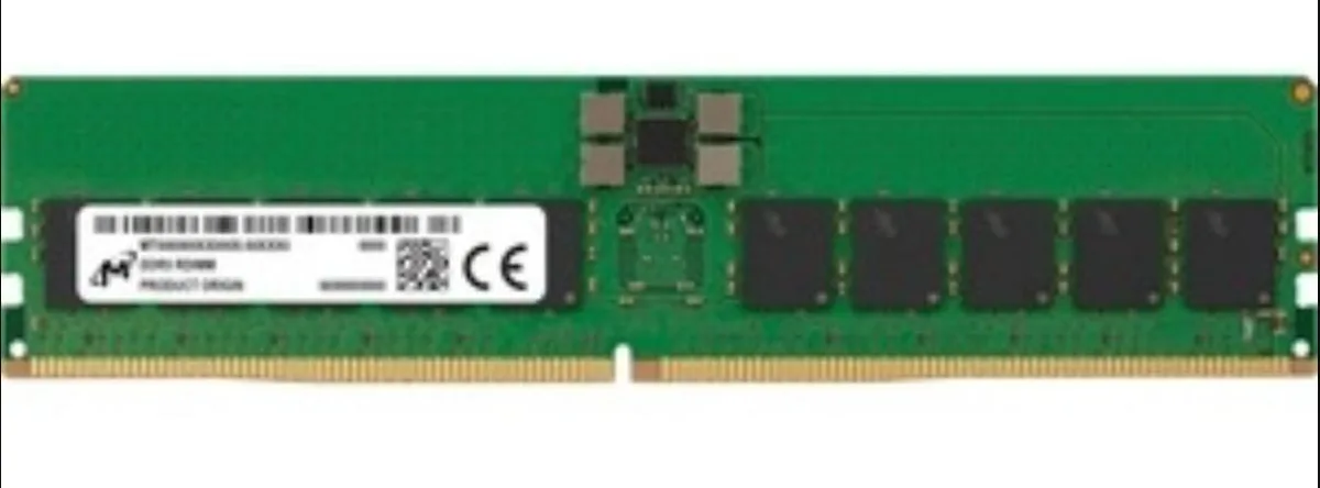 Micron Micron MTC20F1045S1RC48BA2R 32GB DDR5 4800 CL40 ECC Registered server RAM — 제품 사진