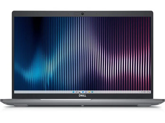 Silver 15.6-inch business laptop with matte anti-glare screen, thin bezels, backlit keyboard and compact hinge