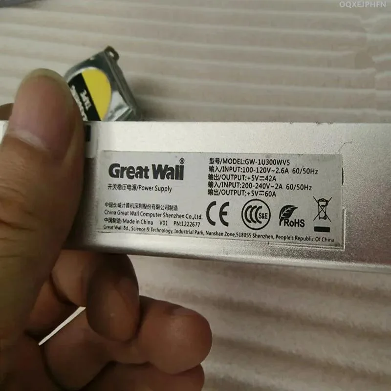KHACHIMO KHACHIMO 5V 300W GW-1U300WV5 80 PLUS Gold ATX Power Supply — product photo