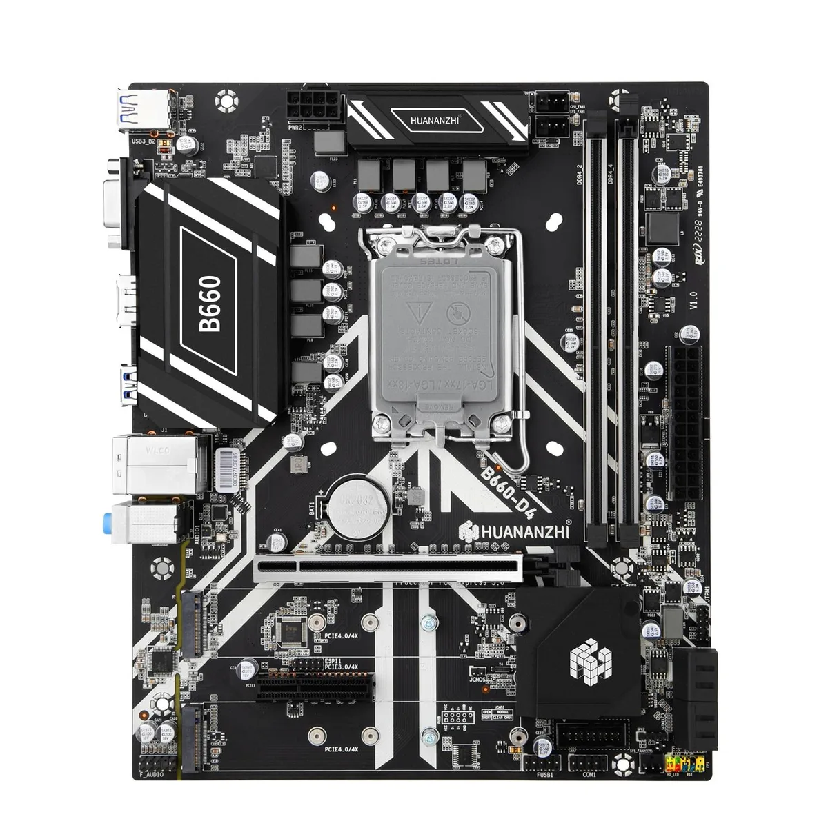 YINGHUA YINGHUA B660 D4 LGA 1700 M-ATX server motherboard — product photo