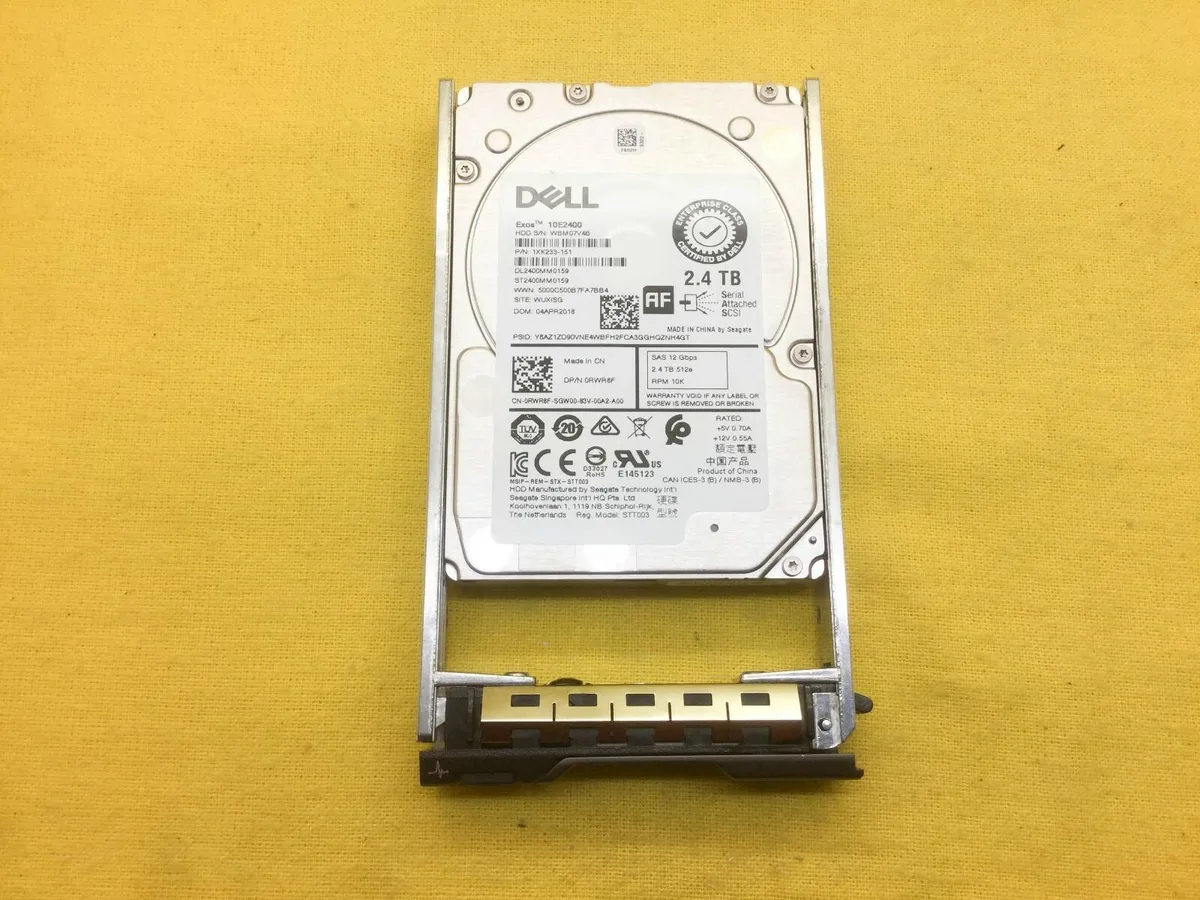 DELL DELL ST2400MM0159 2.4TB 10K SAS 2.5" internal hard drive — صورة المنتج